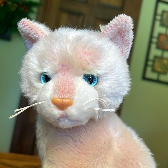 Ty Beanie Buddies Blush Pink Blossom the Cat, 2000 - Picture 2 of 8